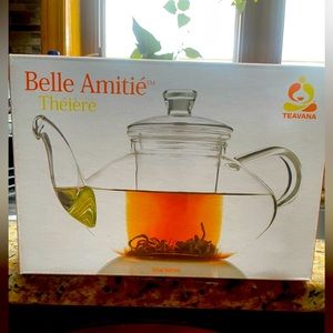 Teavana glass teapot